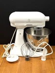 Kitchenaid Ultra Power Stand Mixer W/attachments KSM90WW Dough Hook Whip Tested. Fixed Price $169.95.