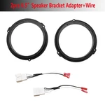 2PCS 6.5" Front Door Speaker Install Plate+wire 2015-2018 Ford F150 Mustang. Fixed Price $18.99.