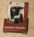 Ge Speaker Mounts Universal Home Theater Weather Resistant - Pair Black 70567. Fixed Price $13.99.