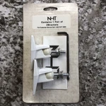 Nht Omnimount Speaker Ball Mounting Z-brackets White Wall Universal 2-PACK. Fixed Price $38.99.