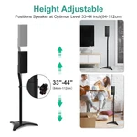 Speaker Stand For Bose UB/UFS-20 Series Ii Floor Black Extend 33-44" WB-50 ST520. Fixed Price $32.75.