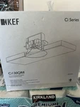 Kef CI130QRFL Round In-ceiling Loudspeaker. Fixed Price $250.00.