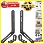 Effortless Installation Soundbar Mount Bracket With Adjustable Plates - Black. Fixed Price $37.99.