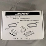 Bose Wave Connect Kit For Ipod 315527-0010 Dock + Remote Control, New Open Box. Fixed Price $59.95.