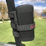 Bushwhacker Portable Mount For Bluetooth Speakers On Golf Cart Railing Black. Fixed Price $13.12.