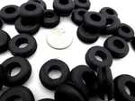 Grommet Fits 7/16" Round Hole, 1/16" Thick Material, Has 9/32" Id, Rubber. Fixed Price $21.58.