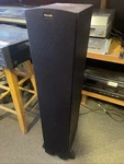 Used Single Klipsch R-24F 8 Ohm 75 Watt 3 Way Floor Speaker System. Fixed Price $149.99.