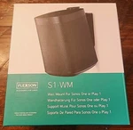 Flexson Single Wall Mount For Sonos One, Sl, And PLAY:1 Black S1-WM. Fixed Price $28.49.