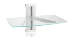 Suptek Glass Floating Shelves, Tv Wall Mount With Shelf For Dvd Pla... Fast Ship. Fixed Price $30.17.