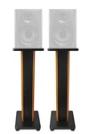 2) Rockville 28" 2-TONE Studio Monitor Speaker Stands For Behringer 50USB. Fixed Price $99.95.
