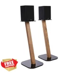 Eximus Oak Speaker Floor Stands 610 Series. Fixed Price $189.99.