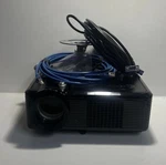 Clearmax Led Projector With Ceiling Mount Bracket And Vga/ethernet Cables. Fixed Price $70.00.