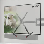 Barkan Universal Soundbar Mount, Above Or Under The Tv, Sizes 13 - 80 Inch. Fixed Price $33.90.