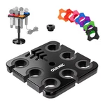Oukmic Multi Microphone Holder With Desktop Stand, Square Tray Cable.... Fixed Price $80.79.
