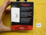 Rocketfish In Wall Volume Stereo Speaker Control Rf-wsvcr Nos SS1214. Fixed Price $47.99.