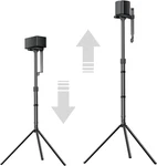 Universal Speaker Stands Pair, Height Adjustable 24.4"-36.6", Fits Most Satellit. Fixed Price $79.86.