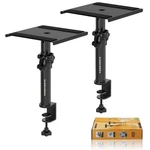 Vondynote Set Of 2 Desktop Clamp Speaker Stands Short Studio Monitor H.... Fixed Price $40.39.