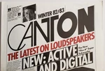Canton Winter 82/83 Speaker Brochure Large Sheets Ergo Passive CT1000 & More. Fixed Price $49.99.