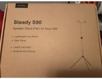 Ultimea Steady S90 Speaker Stand Pair For Nova Lightweight Stable Black. Fixed Price $49.99.