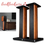 Bookshelf Floor Speaker Stands 1PAIR Wood Column Home Theater. Fixed Price $65.83.