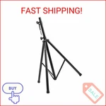 Amazon Basics Adjustable Height Tripod Speaker Stand, Sturdy Steel, Holds Up To. Fixed Price $43.69.