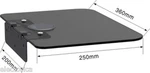 1 Single Layer Tier Component Shelf Wall Mount Stand For Hd Tv PS4 Stb Receiver. Fixed Price $28.44.
