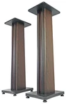 (2) Rockville SS36D Dark Wood Grain 36" Speaker Stands Fits Reproducer REP-EPIC5. Fixed Price $149.95.