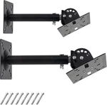 Universal Speaker Wall Ceiling Mounts Support To 80LB,HEAVY Duty Dual Black. Fixed Price $38.22.