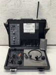 Amplivox SW222 Portable Sound System Amplifier W/ S-1600T Transmiter & Headset. Fixed Price $70.00.