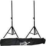 Prox T-SS26P Heavy Duty All Metal Speaker Tripod Stand With Double Carry Bag, 8'. Fixed Price $90.11.