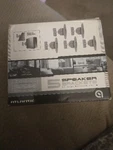 Speaker Brackets Atlantic 5 Wall With Instruction Manual. Fixed Price $18.00.