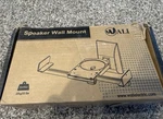 Wali Speaker Wall Mount Bracket - Bookshelf, Dual Clamp, 55LBS Home Audio SWM201. Fixed Price $19.98.