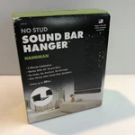 Hangman SBH-6 No-stud Sound Bar Hanger Mount Ez Install Black Drill Damage. Fixed Price $12.98.
