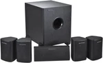 5.1 Channel Home Theater Satellite Speakers And Subwoofer - Black. Fixed Price $166.99.