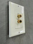 Acoustic Research HT400 High-performance Connector Plate Four 5-WAY Terminals. Fixed Price $12.00.