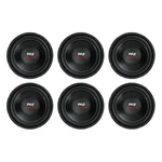 Pyle PLPW12D 12" 1600W 4OHM Dvc Car Stereo Power Subwoofer Dual Coil (6 Pack). Fixed Price $332.99.