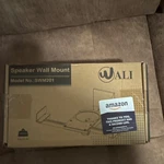 Wali SWM201 Speaker Wall Bracket Brown Mounting Hardware For Home Audio. Fixed Price $25.00.