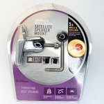 Omnimount 5.0 Wall And Ceiling Audio Speaker Black With Stainless Steel. Fixed Price $16.50.