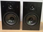 Kef 102 Reference Series Bookshelf Speakers Black Pair (no Stands Included). Fixed Price $220.00.