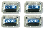 4 Pa Speaker Cabinet Handles Chrome Flip Dj Stage Road Case Monitor Recessed Bar. Fixed Price $16.95.