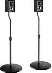 Speaker Pair, 28 To 38 Height Adjustable Surround Sound Stands F. Fixed Price $78.50.