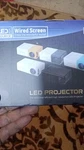 Led Multimedia Projector High Resolution Wired Screen Home Theater Video Display. Fixed Price $70.00.