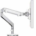 Humanscale M8 Clamp Mount Dual Monitor Arms Set, Polished Aluminum, (3377499). Fixed Price $510.00.