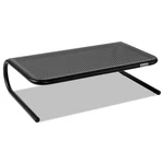 Metal Art Monitor Stand 19" X 12.5" 5.25" Black Supports Lbs 30336. Fixed Price $50.48.