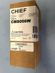 Chief CMS-006W 6" Speed-connect Fixed Extension Column (white). Fixed Price $19.99.