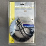 Cable Monstervideo S-video 4M 13.1 Ft MVSV2 Brand New Sealed Nib. Fixed Price $29.00.