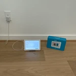 Amazon Echo Hub 8 Smart Home Control Panel + Sanus Tilt Stand Great Condition. Fixed Price $125.00.