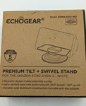 Echogear Premium Tilt Swivel Stand White Model EGMA-ESS1-W2. Fixed Price $21.00.
