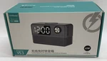 Flyshow BT606 Clock Radio With Wireless Charging & Built-in Bluetooth Speaker. Fixed Price $39.99.