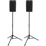 Auray SS-47S-PB Deluxe Height-adjustable Steel Speaker Stands. Fixed Price $30.00.
